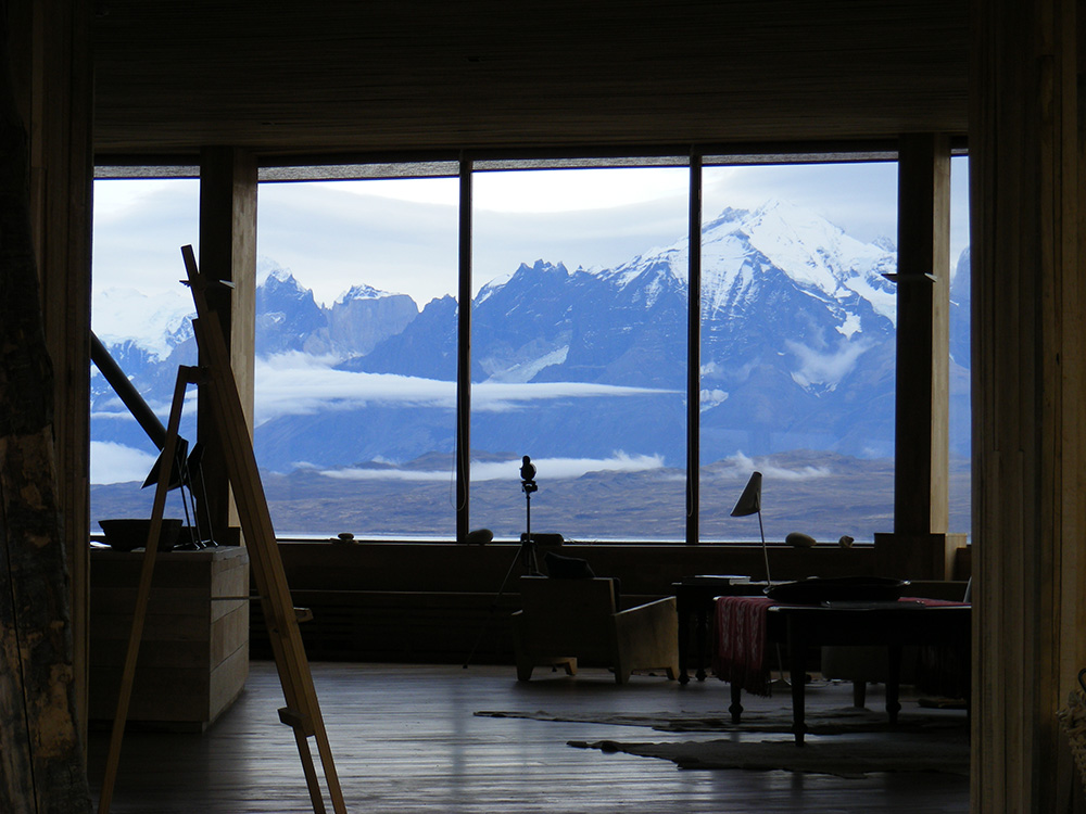 Torres Del Paine Tierra Patagonia View From Restaurant