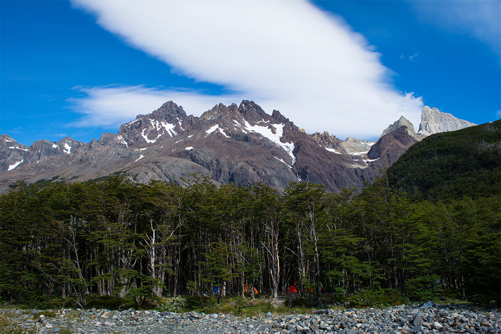 Torres Del Paine Camping Los Perros Location