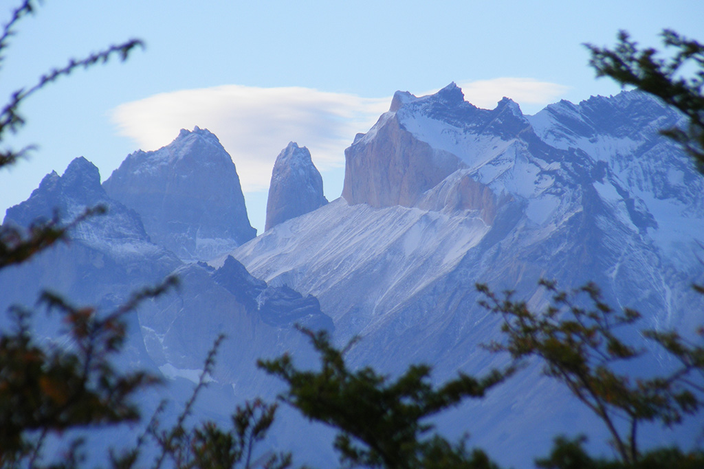 Torres Del Paine Cuernos Zoom From Lago Toro