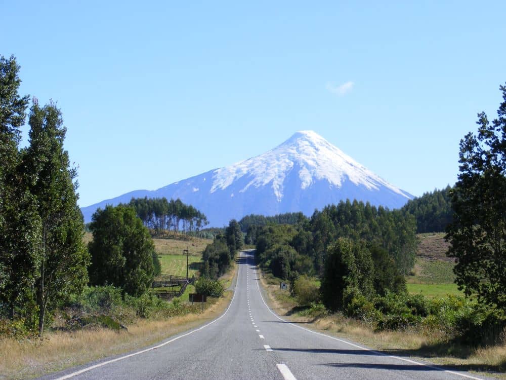 Osorno Volcano From Road Experience Chile