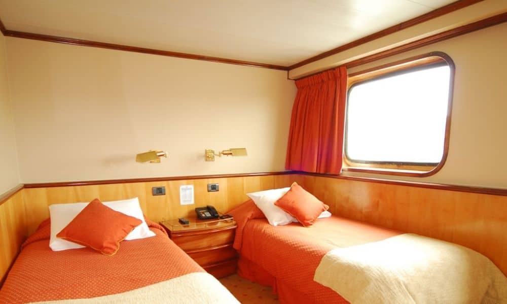 Skorpios III Olmpo Deck Cabin 403 Twin Beds Exprience Chile