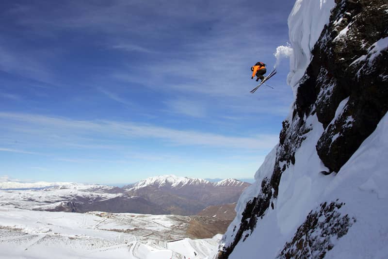 Ski Jump La Parva Experience Chile Skiing