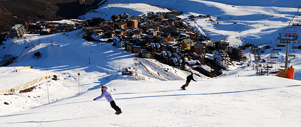 Ski Run Down To La Parva Experience Chile Ski