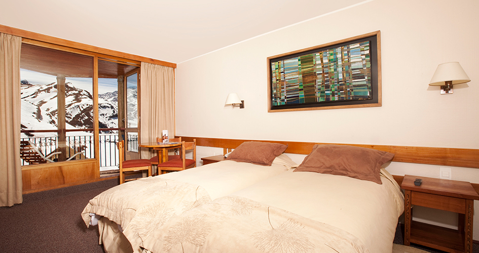 Valle Nevado Hotel Puerta Del Sol Matrimonial Room Experience